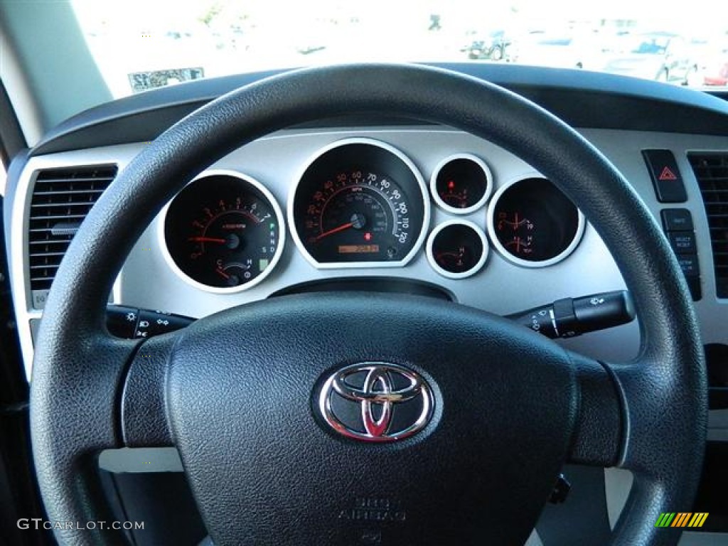 2009 Tundra SR5 Double Cab - Slate Gray Metallic / Graphite Gray photo #22