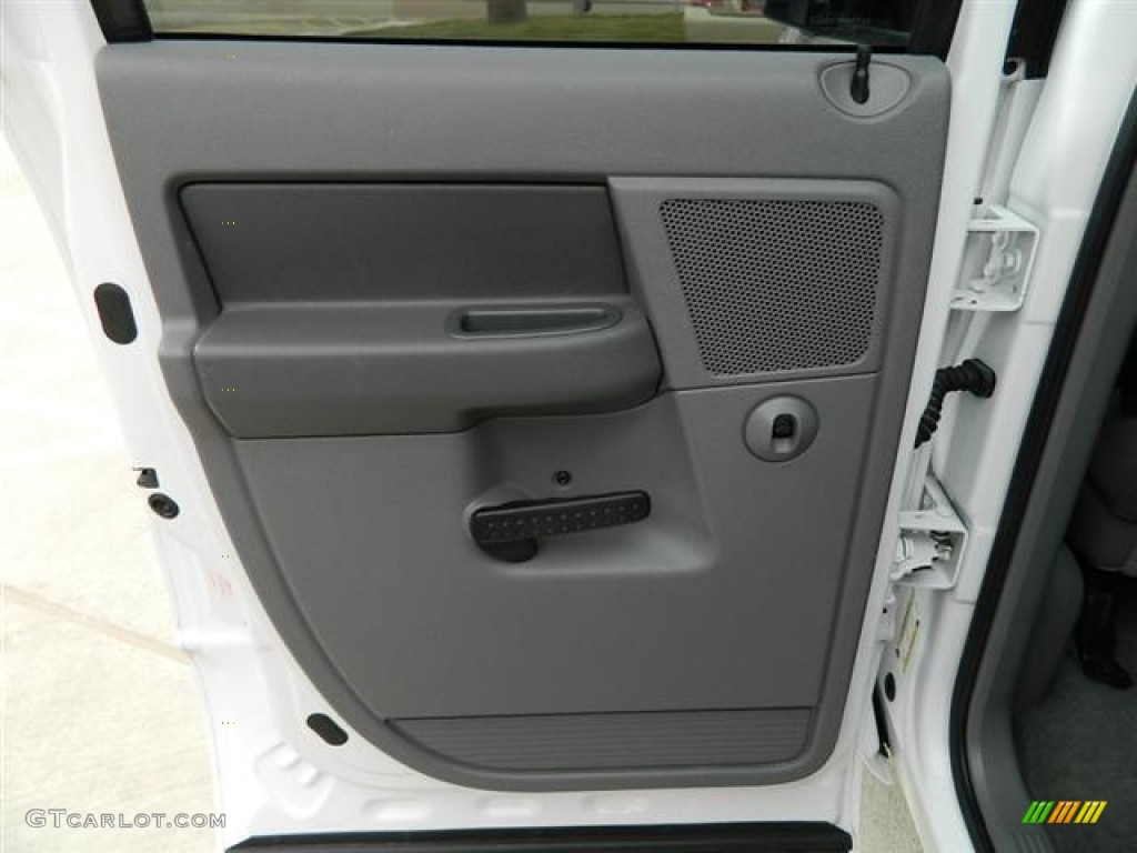 2009 Ram 3500 ST Quad Cab Dually - Bright White / Medium Slate Gray photo #11