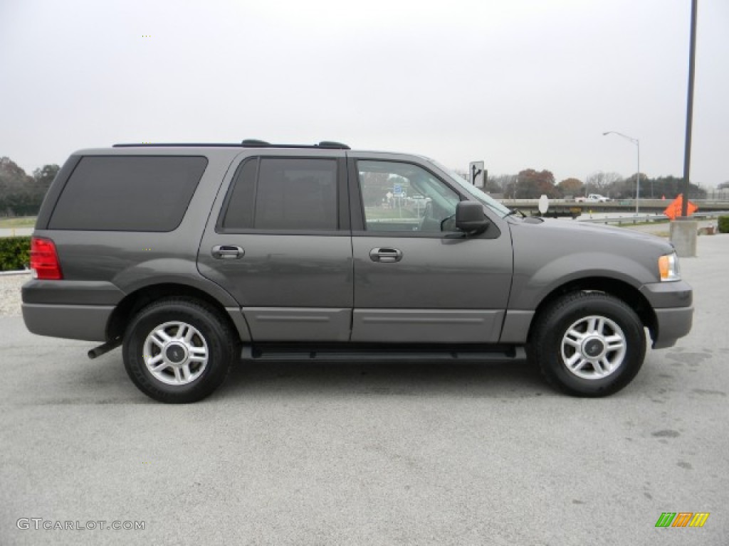 2003 Expedition XLT - Dark Shadow Grey Metallic / Flint Grey photo #3