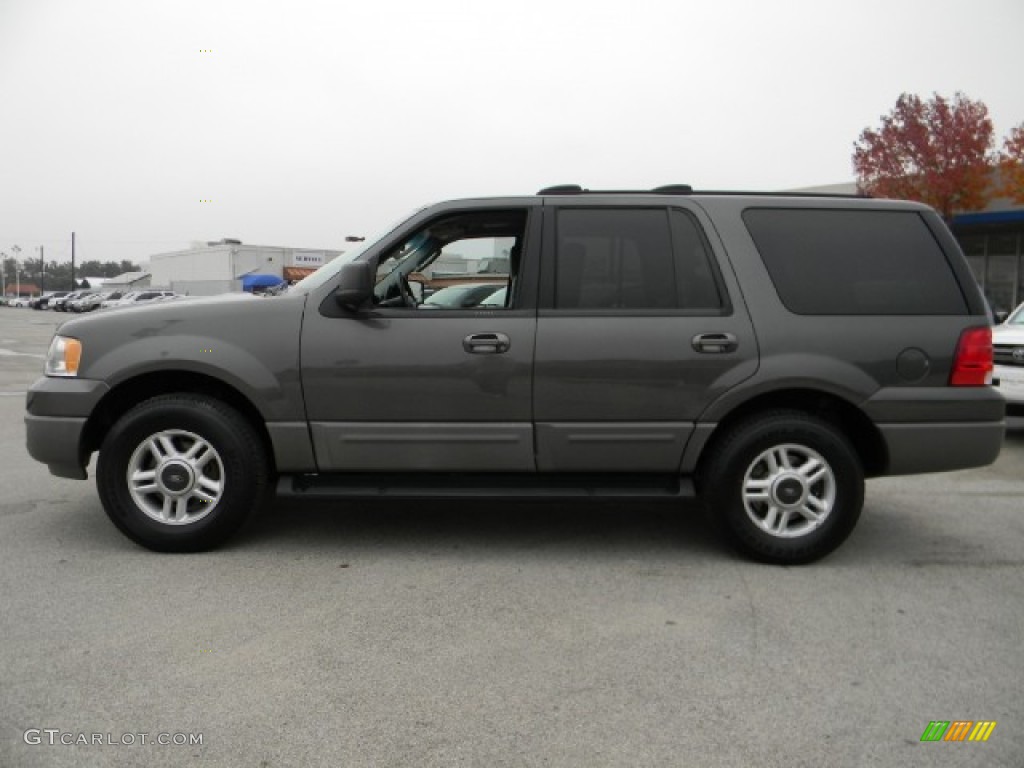 2003 Expedition XLT - Dark Shadow Grey Metallic / Flint Grey photo #5