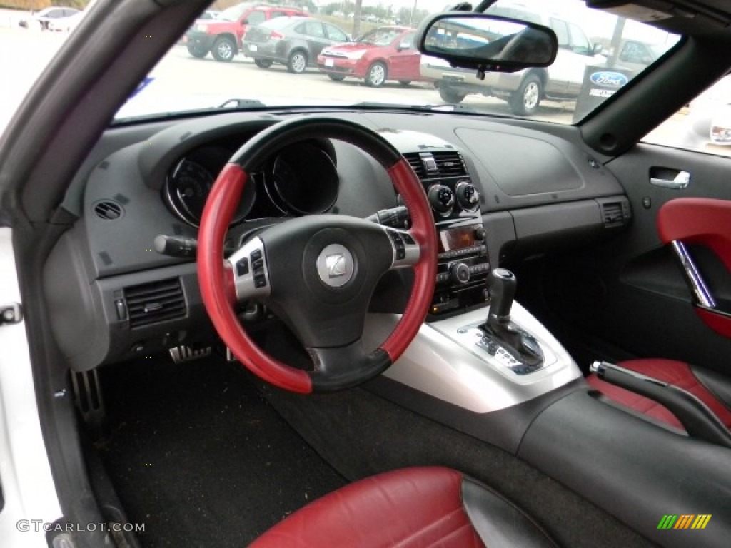2008 Saturn Sky Roadster Red Dashboard Photo #58313427