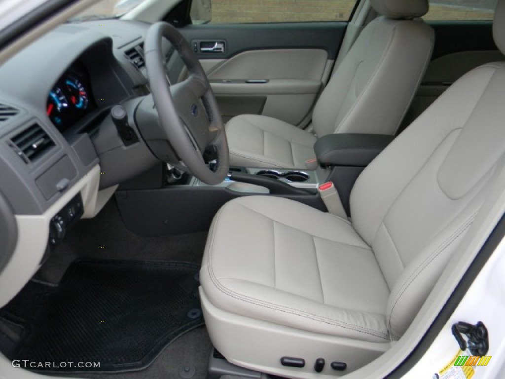 Medium Light Stone Interior 2012 Ford Fusion Sel Photo