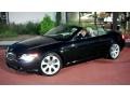Jet Black - 6 Series 645i Convertible Photo No. 1