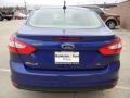 2012 Sonic Blue Metallic Ford Focus SE Sedan  photo #4