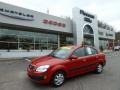 Tropical Red 2006 Kia Rio LX Sedan