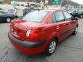 Tropical Red - Rio LX Sedan Photo No. 5