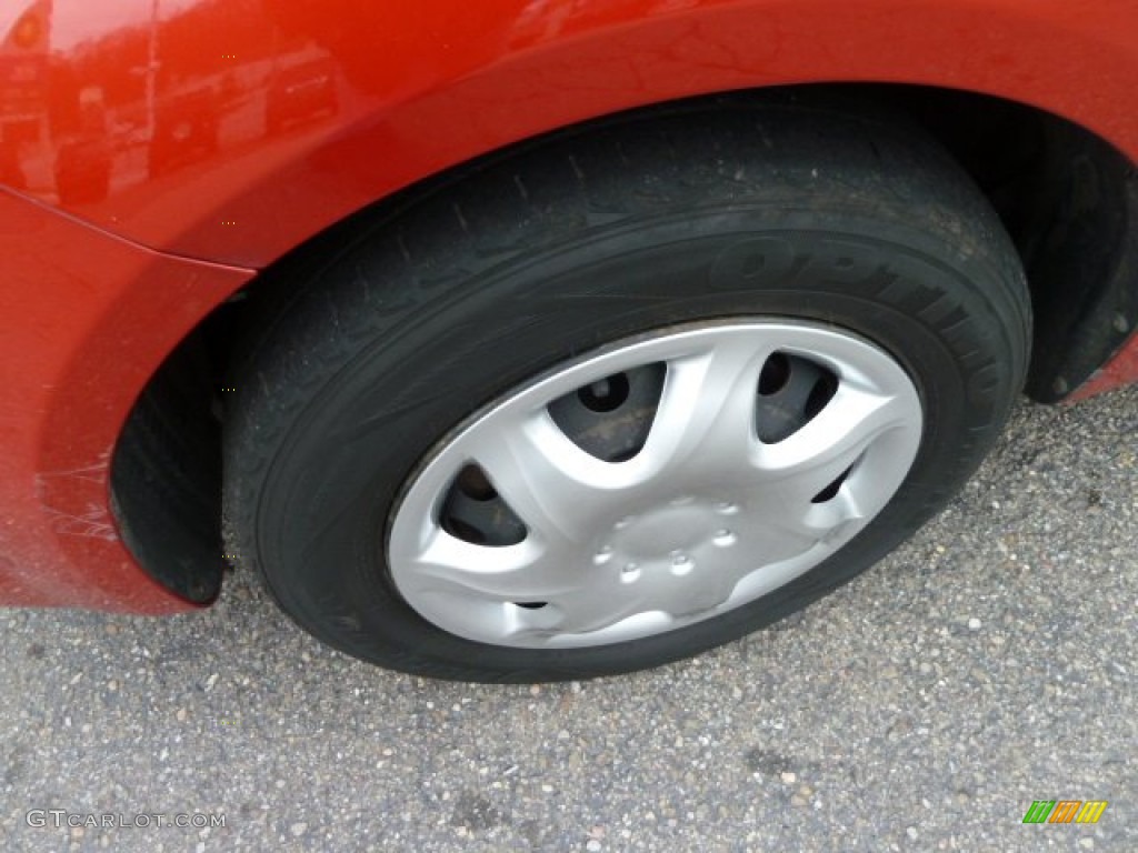 2006 Rio LX Sedan - Tropical Red / Gray photo #9
