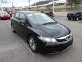 2009 Crystal Black Pearl Honda Civic EX-L Sedan  photo #7