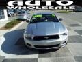 2011 Ingot Silver Metallic Ford Mustang V6 Premium Coupe  photo #2