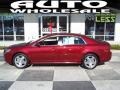 2010 Red Jewel Tintcoat Chevrolet Malibu LT Sedan  photo #1