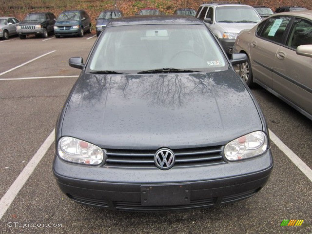 2006 Golf GLS 4 Door - Blue Anthracite Metallic / Grey photo #2