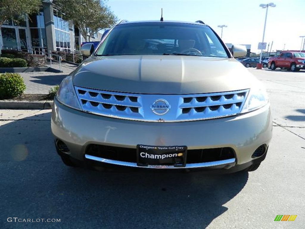 2007 Murano SL AWD - Chardonnay Metallic / Cafe Latte photo #3