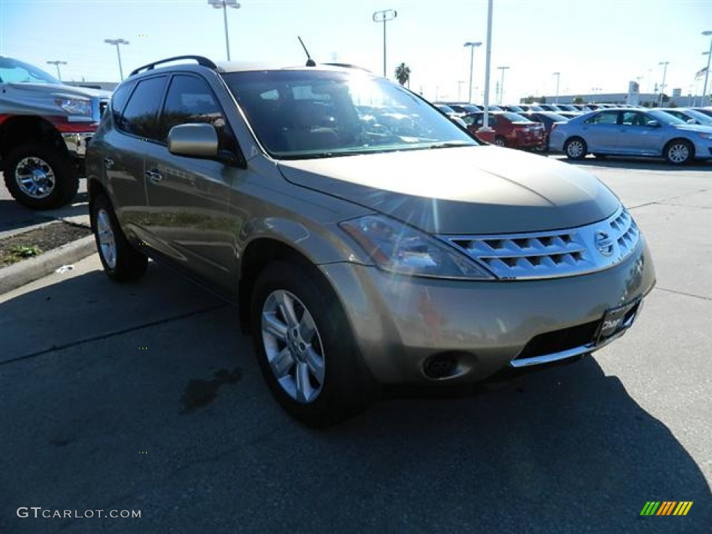 2007 Murano SL AWD - Chardonnay Metallic / Cafe Latte photo #4