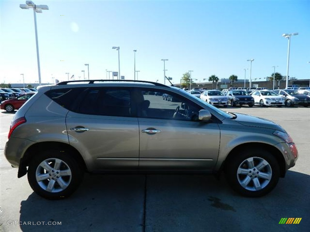 2007 Murano SL AWD - Chardonnay Metallic / Cafe Latte photo #5