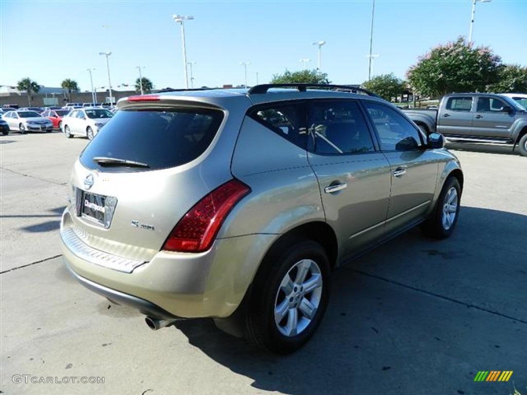 2007 Murano SL AWD - Chardonnay Metallic / Cafe Latte photo #6