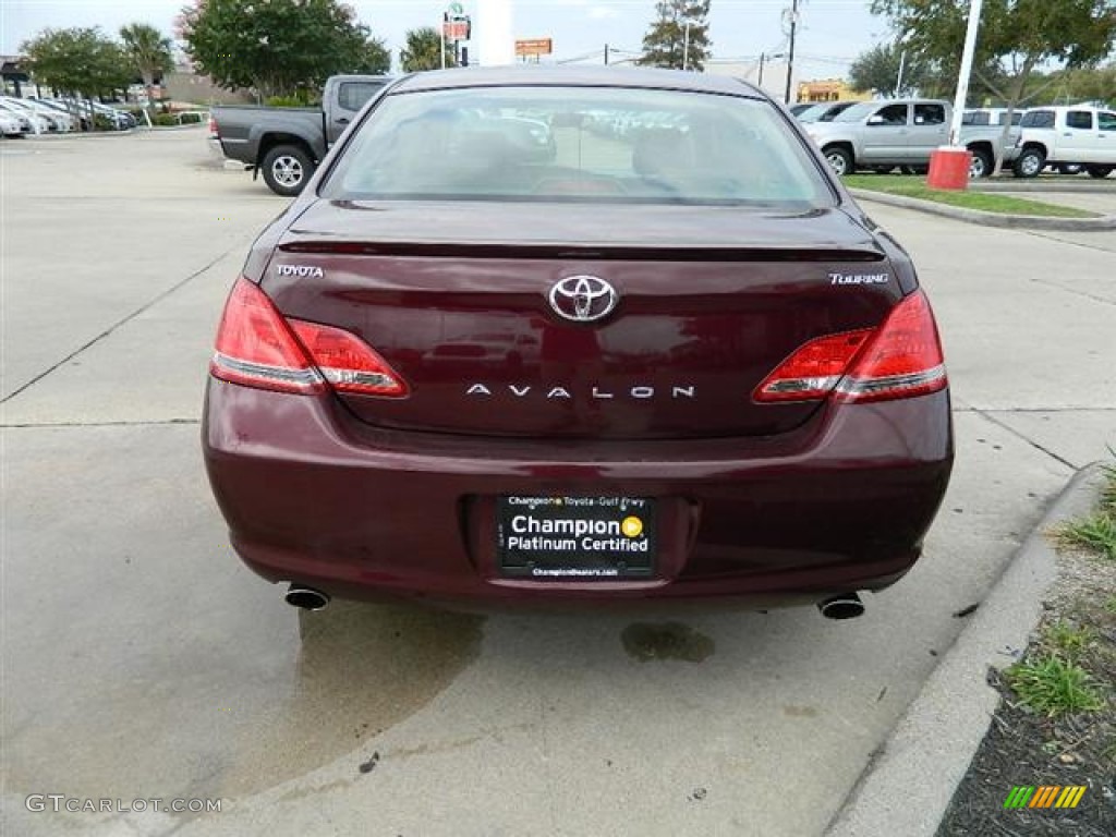 2007 Avalon Touring - Cassis Red Pearl / Graphite photo #6