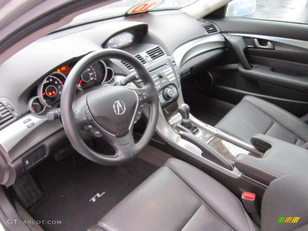 Ebony Interior 2010 Acura TL 3.7 SH-AWD Photo #58316727