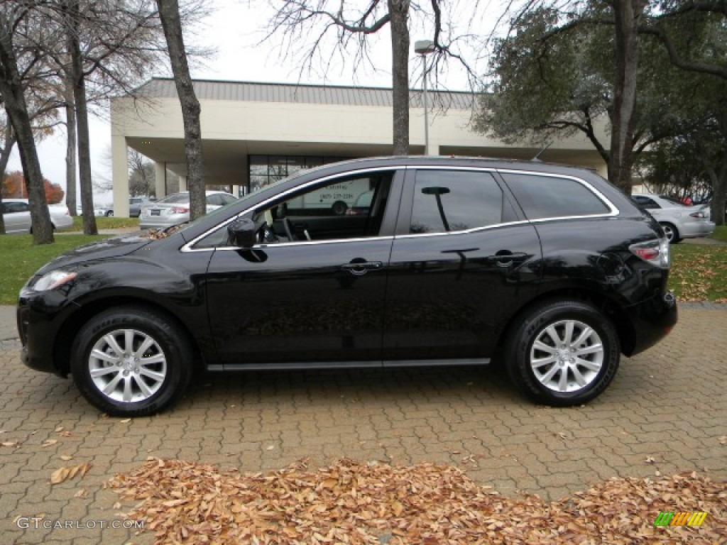 Brilliant Black 2011 Mazda CX-7 i Sport Exterior Photo #58316991