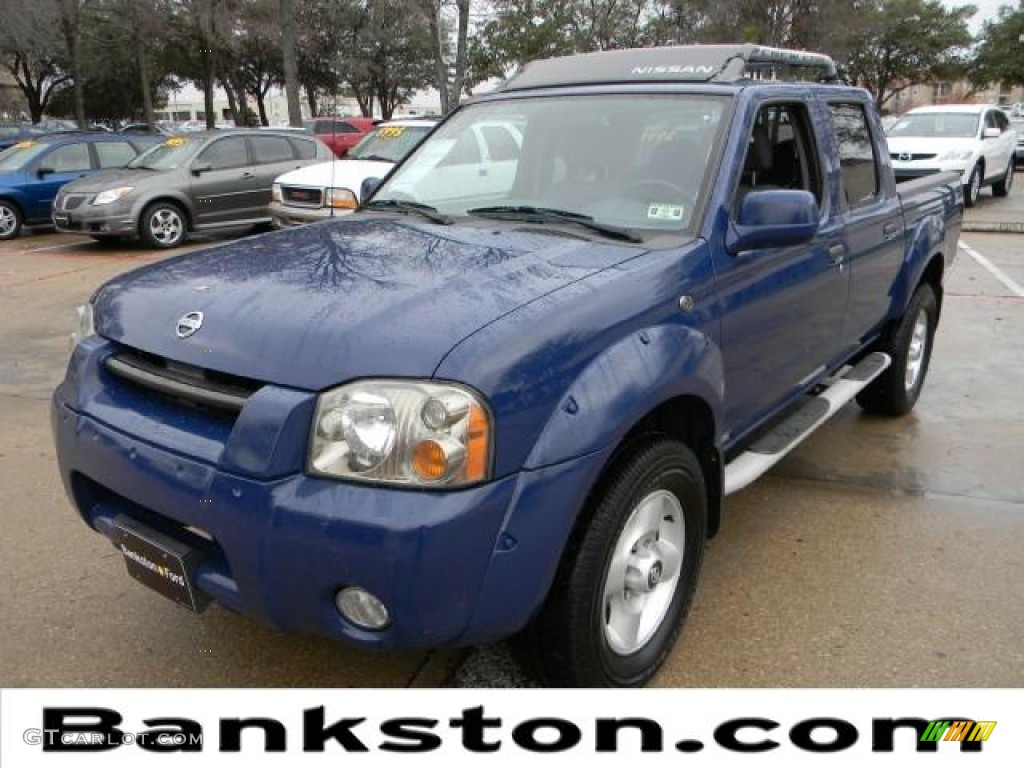 Just Blue Metallic Nissan Frontier