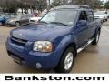 2002 Just Blue Metallic Nissan Frontier SE Crew Cab  photo #1