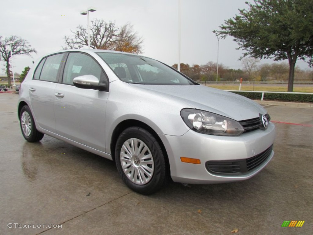 2011 Golf 4 Door - Reflex Silver Metallic / Titan Black photo #7