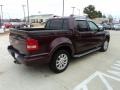 2008 Dark Cherry Metallic Ford Explorer Sport Trac Limited  photo #3