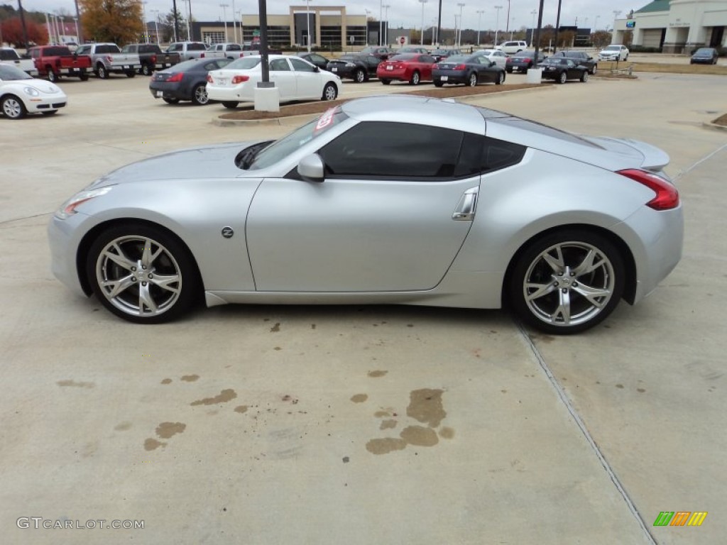 Brilliant Silver 2009 Nissan 370Z Sport Touring Coupe Exterior Photo #58318329