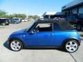 2006 Hyper Blue Metallic Mini Cooper S Convertible  photo #8