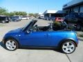 2006 Hyper Blue Metallic Mini Cooper S Convertible  photo #10