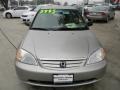 2002 Titanium Metallic Honda Civic LX Sedan  photo #2