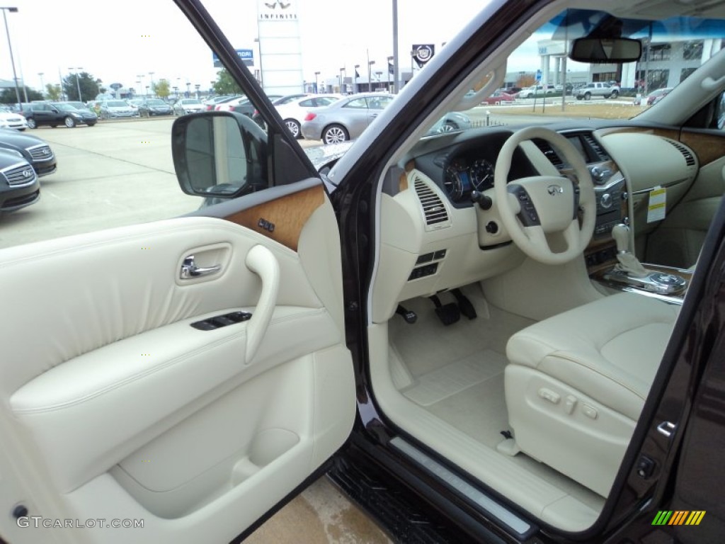 Wheat Interior 2012 Infiniti QX 56 Photo #58320114