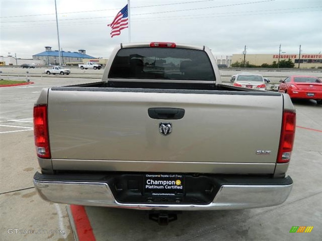 2005 Ram 1500 SLT Quad Cab - Light Almond Pearl / Taupe photo #4