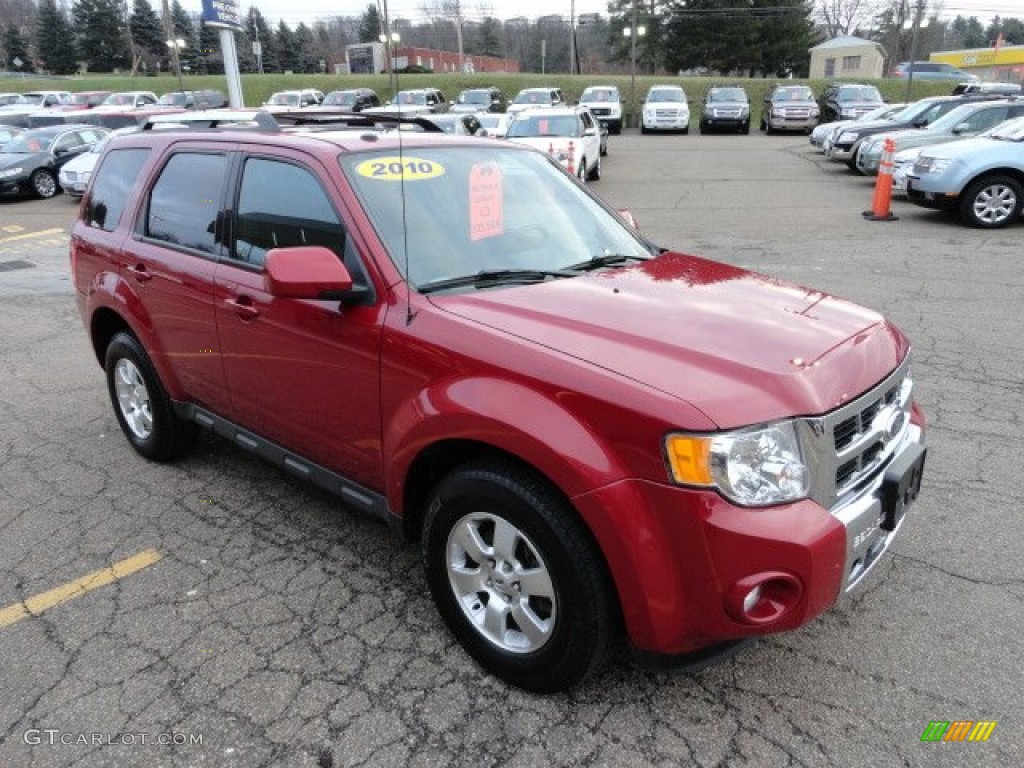 Sangria Red Metallic 2010 Ford Escape Limited 4WD Exterior Photo #58321632