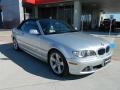 2004 Titanium Silver Metallic BMW 3 Series 325i Convertible  photo #9