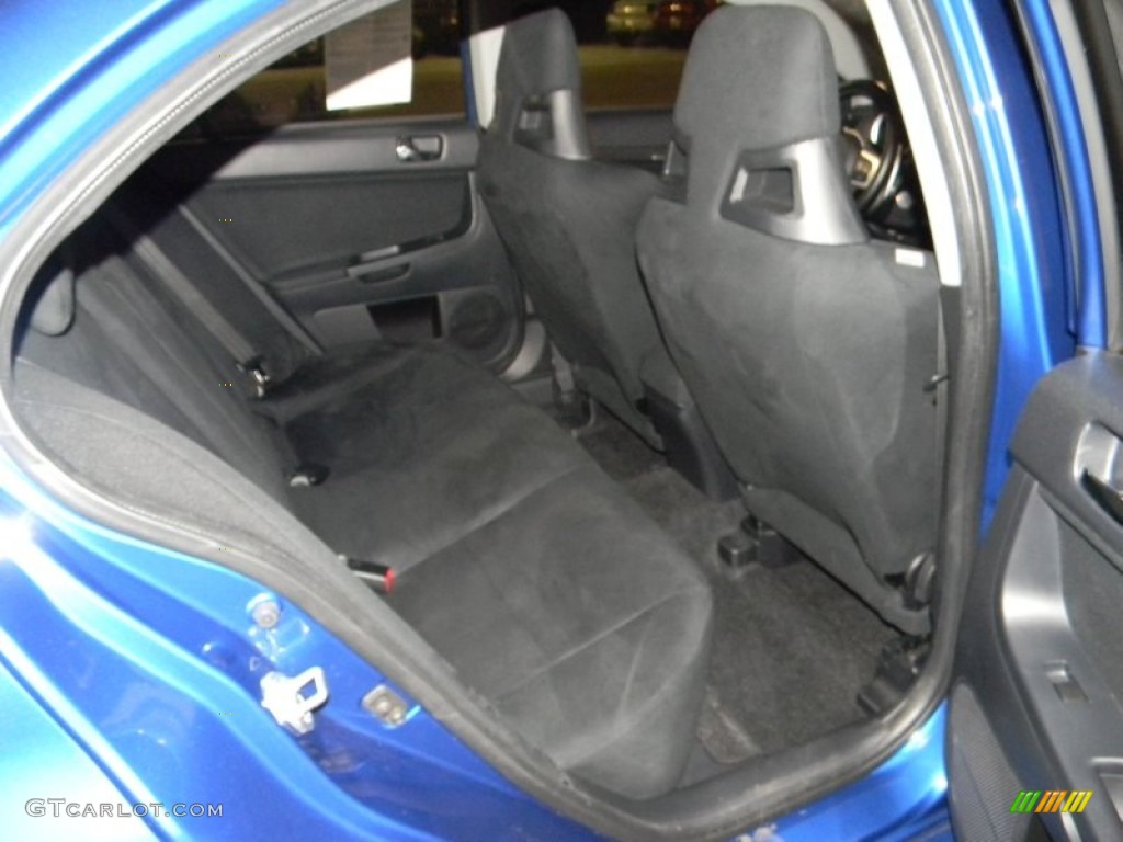 2010 Lancer Evolution SE - Octane Blue Pearl / Black Sport Fabric photo #12