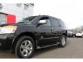 2009 Galaxy Black Metallic Nissan Armada LE 4WD  photo #2