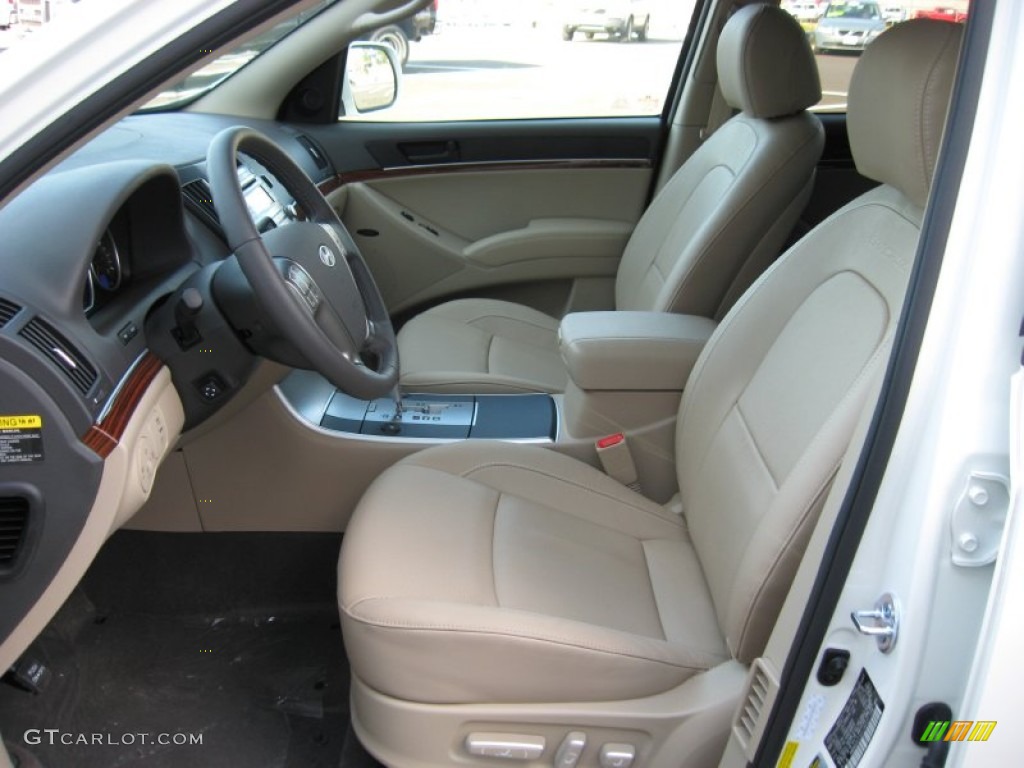 Beige Interior 2012 Hyundai Veracruz Limited AWD Photo #58323456