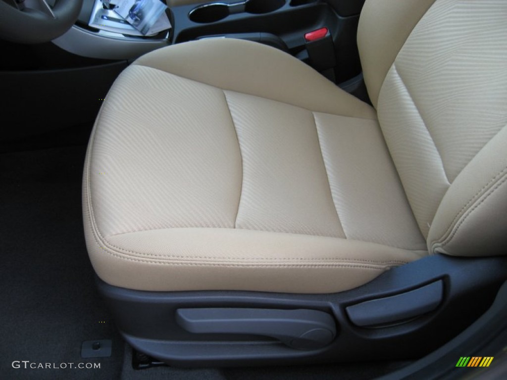 2012 Elantra GLS - Desert Bronze / Beige photo #14