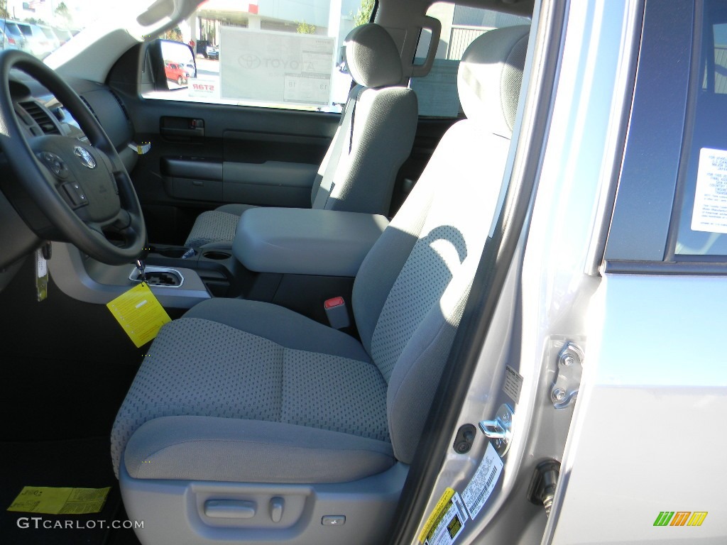 2012 Tundra Texas Edition Double Cab 4x4 - Silver Sky Metallic / Graphite photo #11