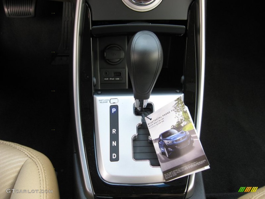 2012 Elantra GLS - Desert Bronze / Beige photo #26