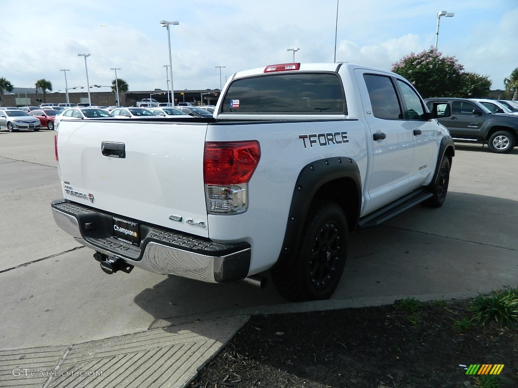 2012 Tundra T-Force 2.0 Limited Edition CrewMax 4x4 - Super White / Graphite photo #5