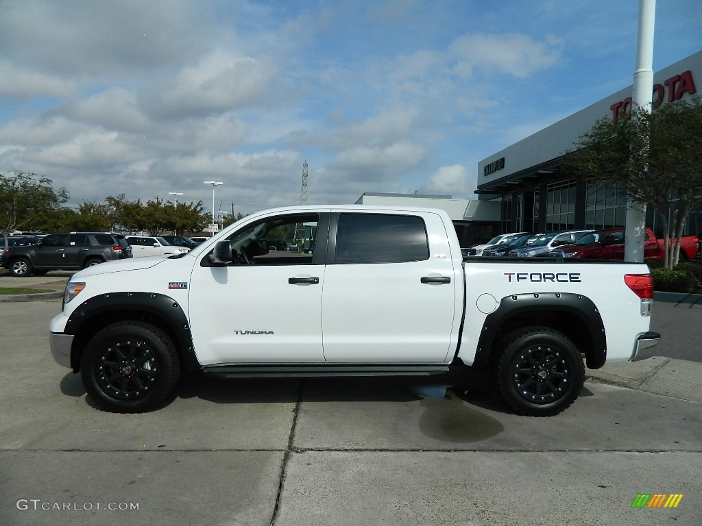 2012 Tundra T-Force 2.0 Limited Edition CrewMax 4x4 - Super White / Graphite photo #8