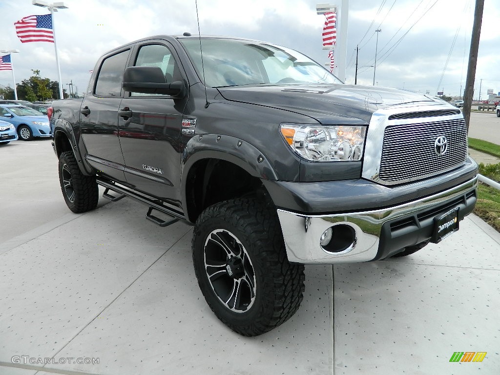 2012 Tundra Texas Edition CrewMax 4x4 - Magnetic Gray Metallic / Graphite photo #3