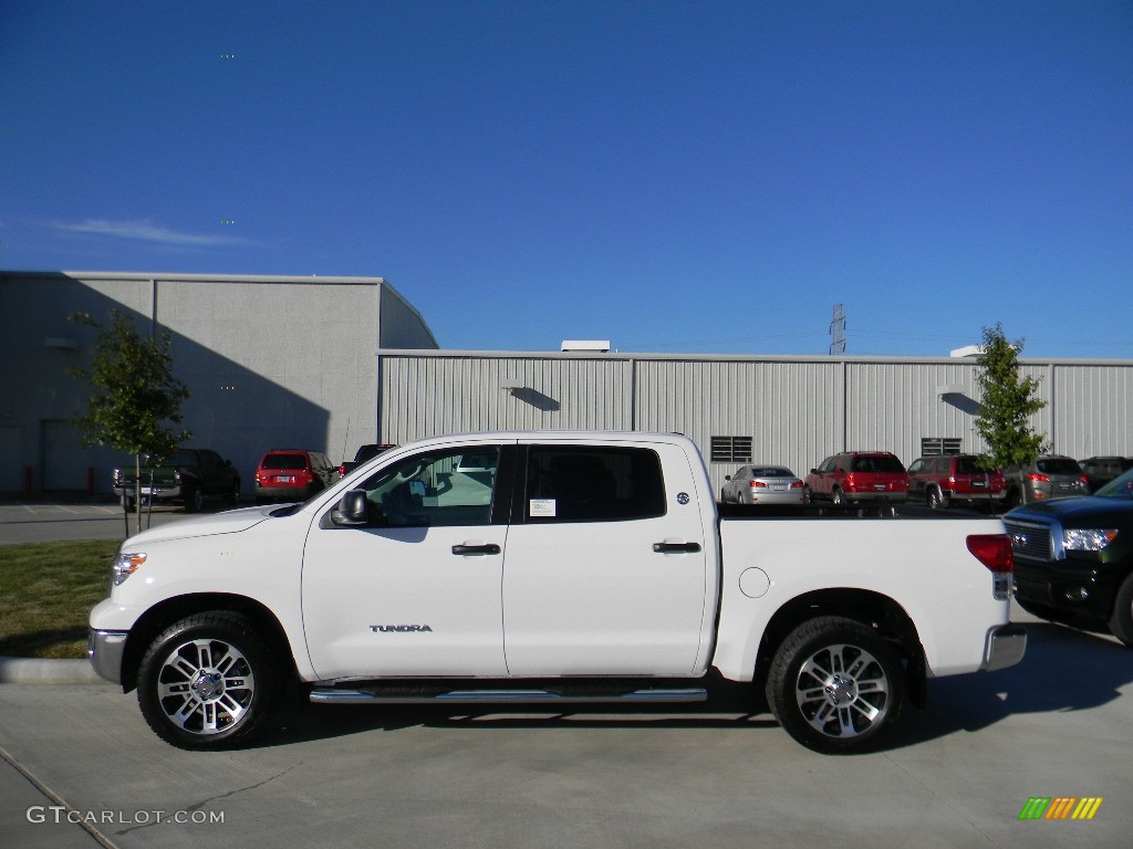 Super White 2012 Toyota Tundra Texas Edition CrewMax Exterior Photo #58325682
