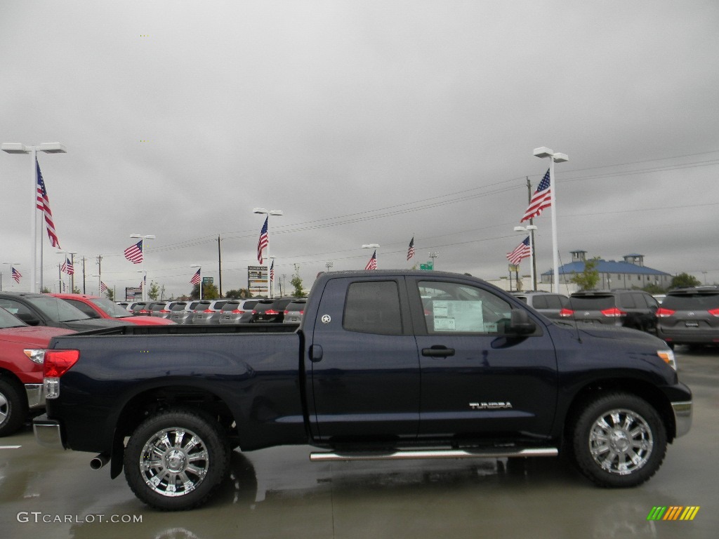 2012 Tundra Texas Edition Double Cab - Nautical Blue Metallic / Sand Beige photo #4