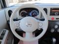 2011 Nissan Cube Light Gray Interior Steering Wheel Photo