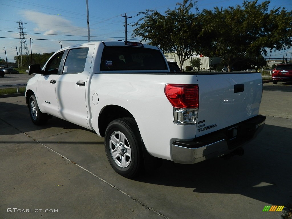 2012 Tundra CrewMax - Super White / Graphite photo #7