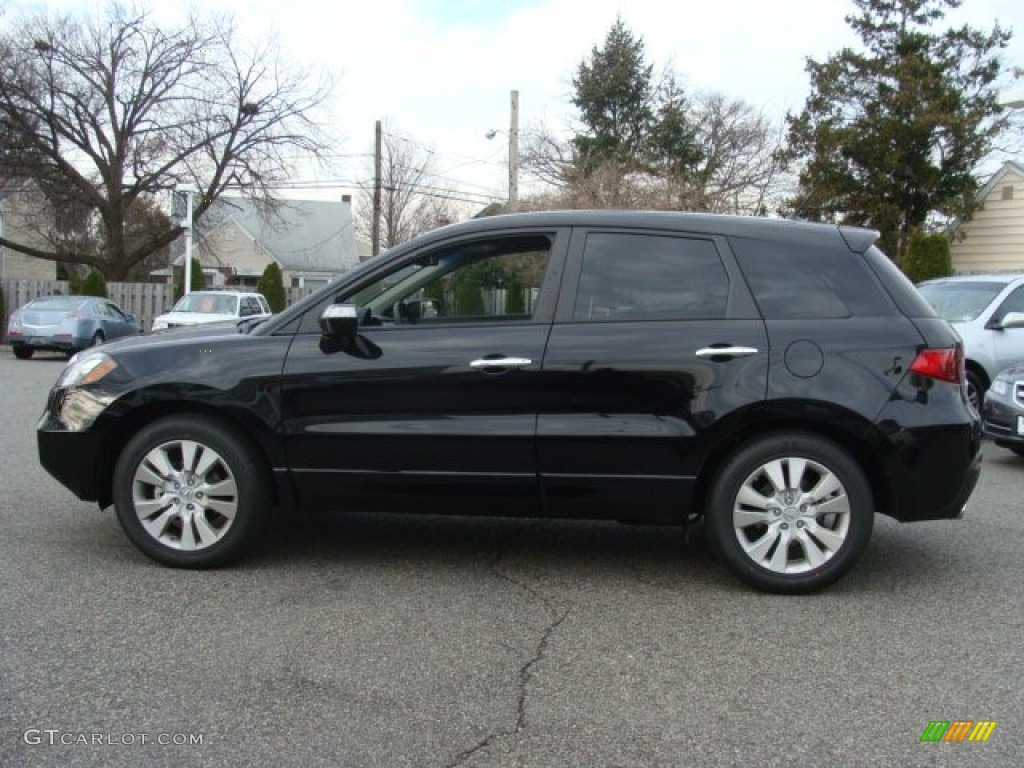 Crystal Black Pearl 2012 Acura RDX SH-AWD Exterior Photo #58327714