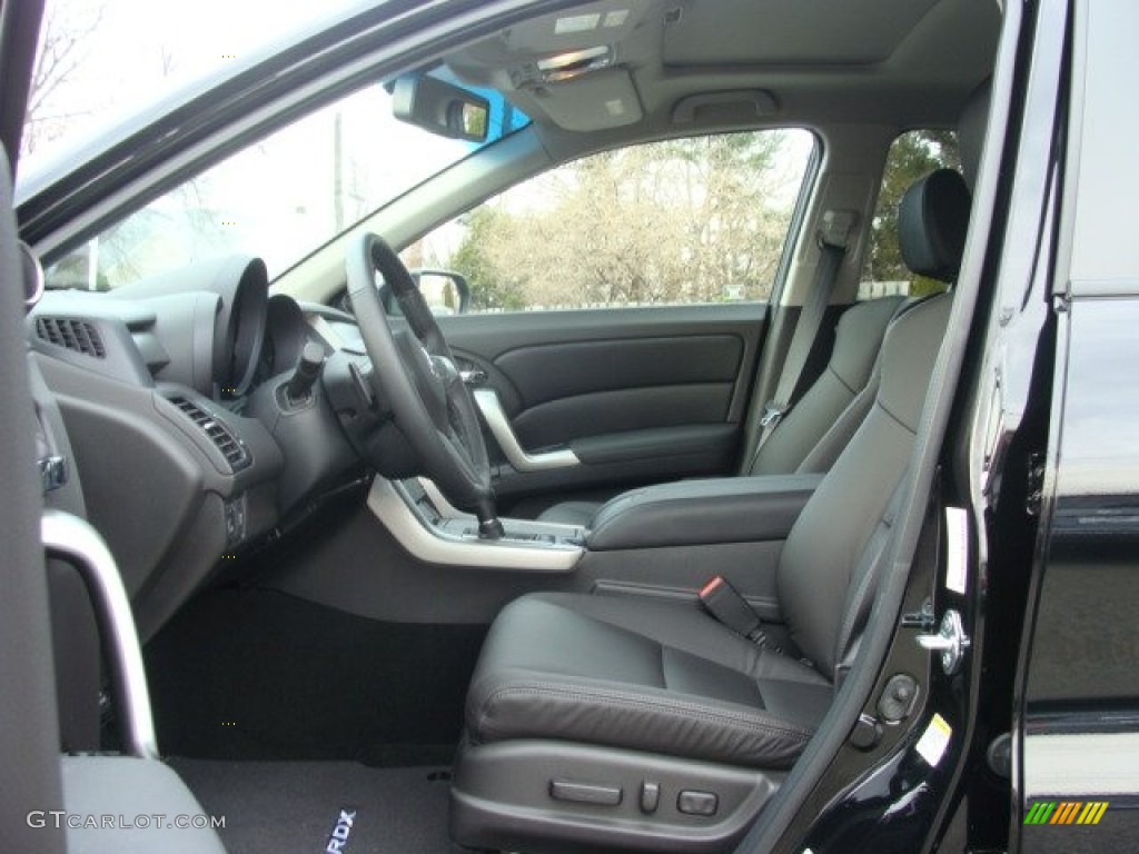Ebony Interior 2012 Acura RDX SH-AWD Photo #58327774