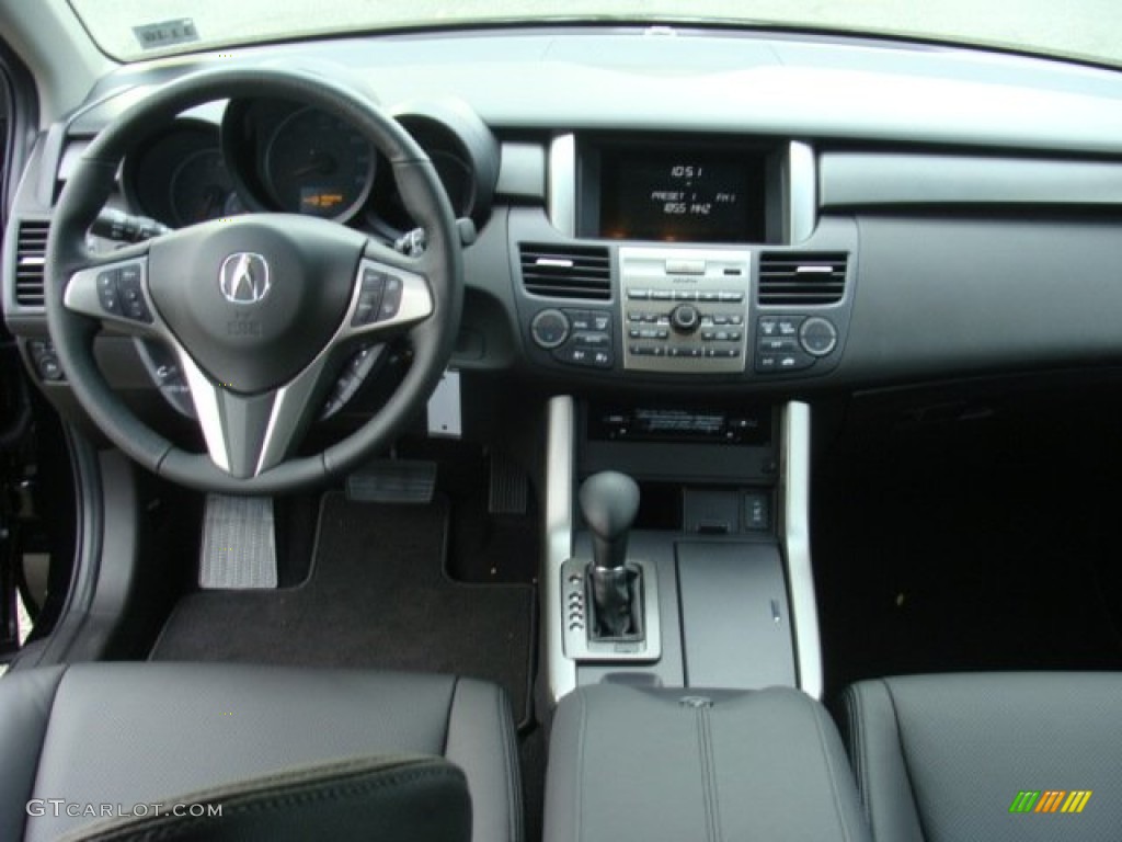2012 Acura RDX SH-AWD Ebony Dashboard Photo #58327792